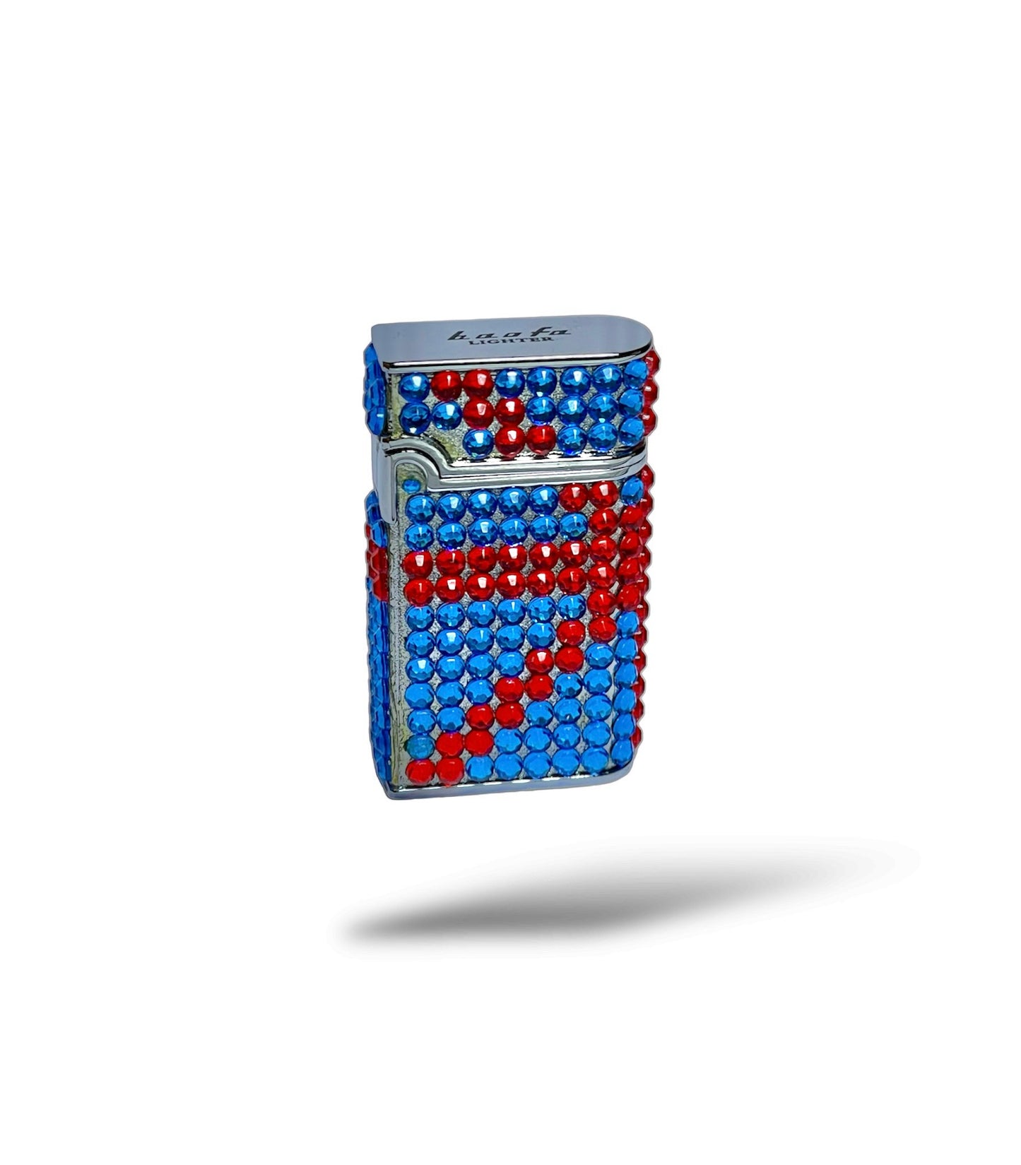 Rhinestone flag lighter